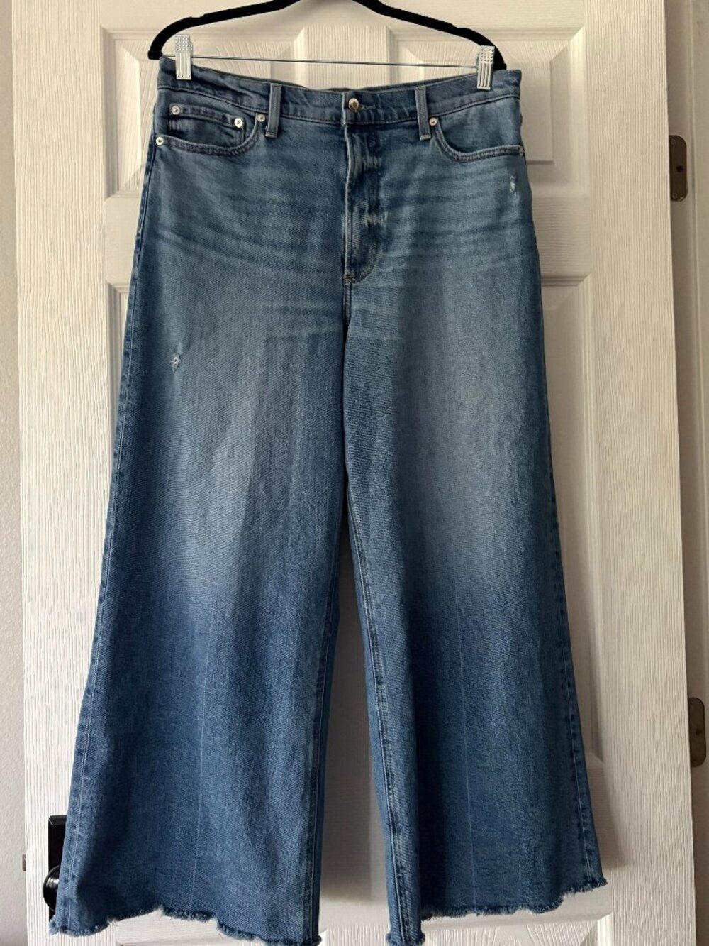 Pistola / Lana Crop High-Rise Wide-Leg Jeans / Rhythm Vintage / 32